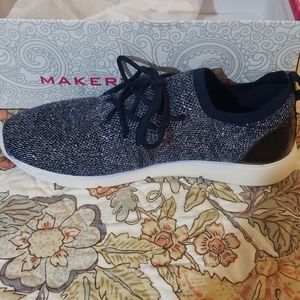 👟💙Sparkling Blue Maker's Sneakers💙👟